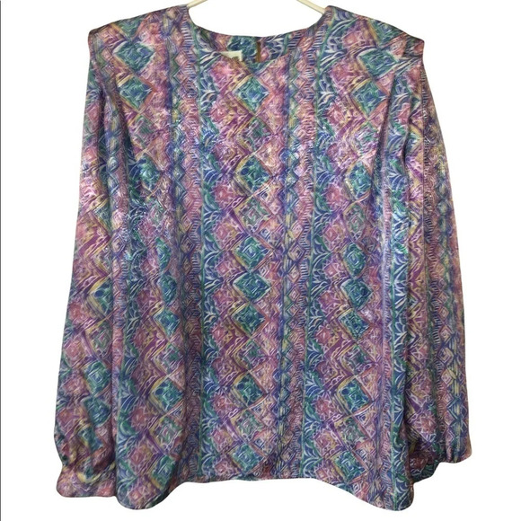 eva laurel Tops - Vintage 80s / 90s blouse